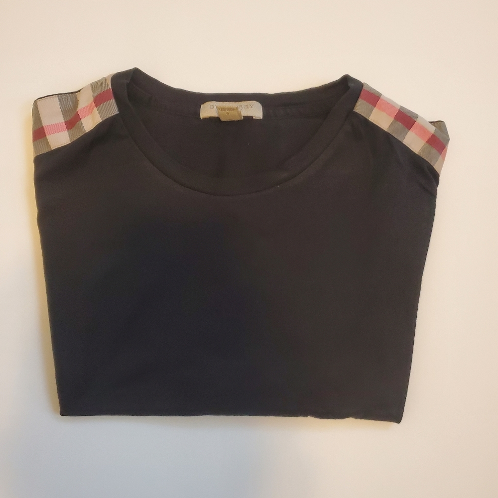 Black Burberry brit shirt
